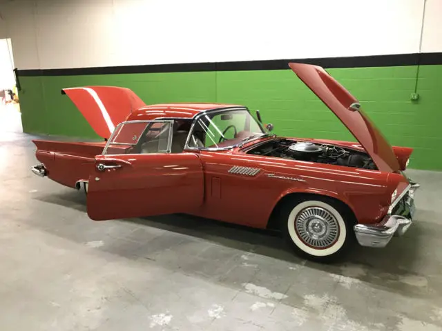 1957 ford thunder-bird t-bird hard top convertible