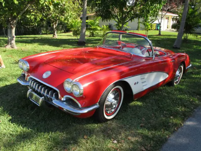 1959 corvette 20k orig miles(documented) no reserve