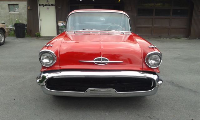 beautiful 1957 oldsmobile super 88 holiday 4 door hardtop golden rocket