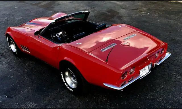 1968 chevrolet corvette stingray c3 convertible 427 / v-8