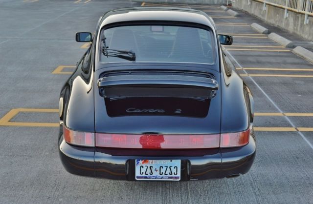 c2/964 - g50 3.6 - 5 speed coupe - tons of service records-black on black