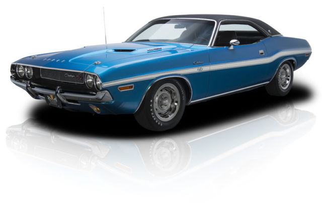 1970 dodge challenger rt/se 97070 miles bright blue metallic hardtop 426 hemi v8