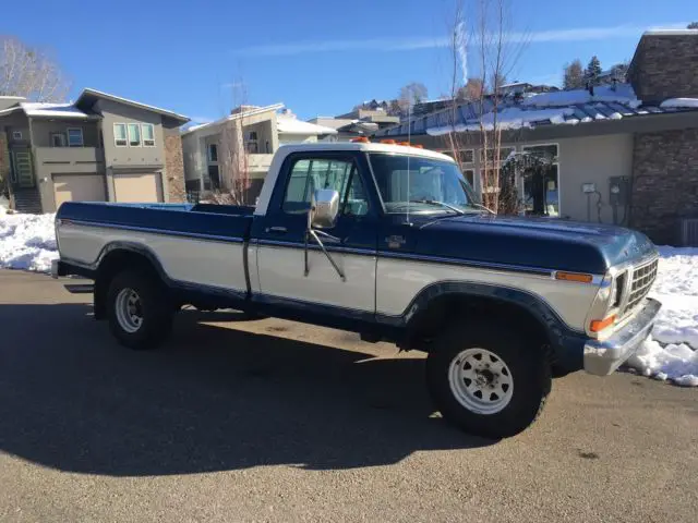 1979 ford f-150 xlt 4x4 regular cab long bed