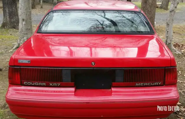 supercharged cougar xr 5-speed manual