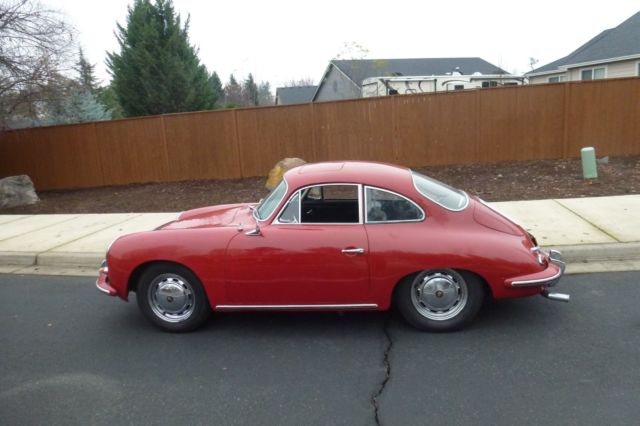 1965 porsche 356c coupe - original engine and transmission