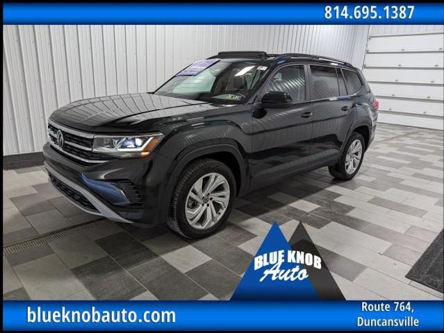 2021 volkswagen atlas 3.6l se w/technology