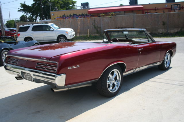 1967 pontiac gto convertible show quality, fresh 400ci motor dual gate shifter