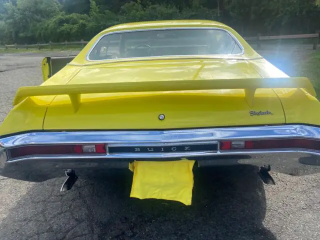 1970 buick skylark coupe yellow rwd automatic chrome