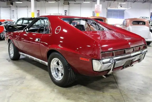 1970 amc amx 3081 miles red coupe 390 v8 4 speed manual
