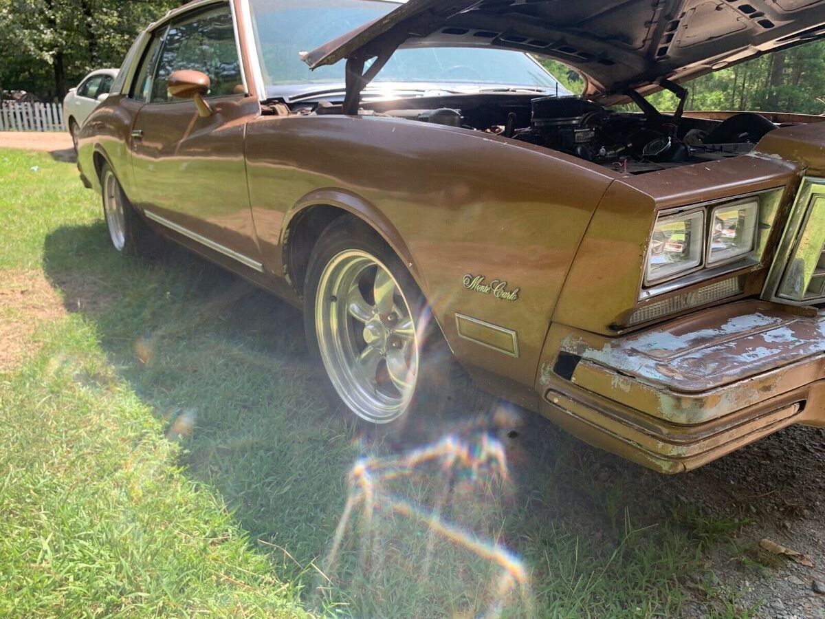 1978 chevrolet monte carlo coupe coupe orange rwd manual