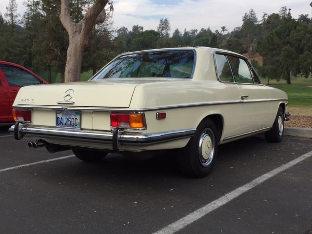 1970 mercedes 250c coupe—mint!!! absolutely immaculate! original one owner