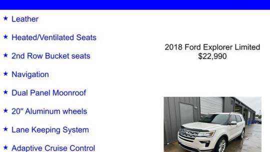 2018 Ford Explorer