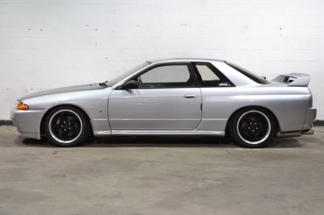 1990 nissan skyline 88,150 miles silver coupe rb26dett 5 speed manual twin turbo