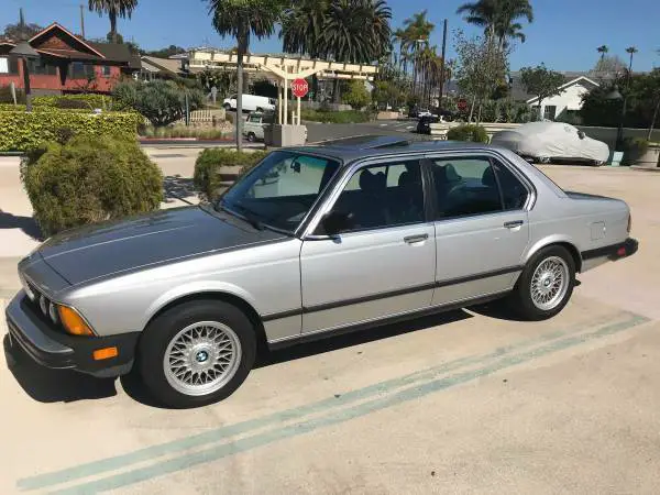 1984 bmw 733i rare 5-speed manual, e23