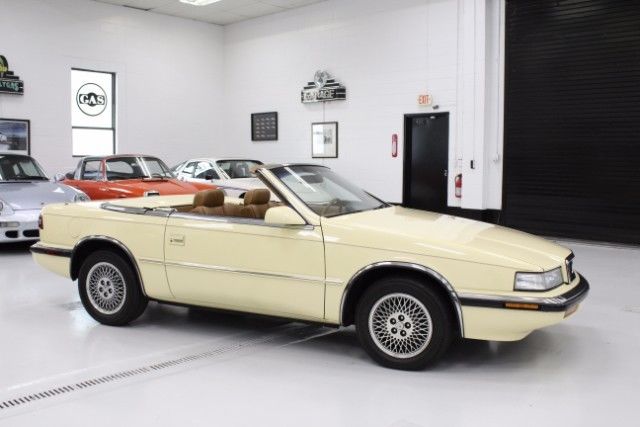 1991 chrysler tc by maserati convertible one owner ! mint !