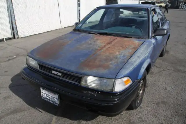 1990 toyota corolla dlx manual 4 cylinder no reserve