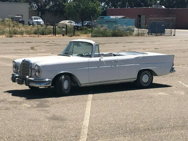 1966 mercedes benz 230s custom cabriolet