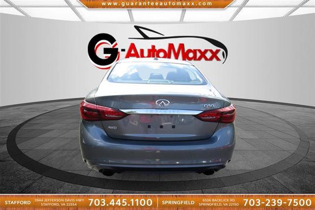 2018 infiniti q50 3.0t luxe