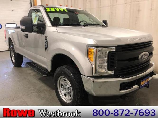 2017 ford f-350 super duty xl 4x4 xl 2dr regular cab 8 ft. lb srw pickup for sale in westbrook, maine