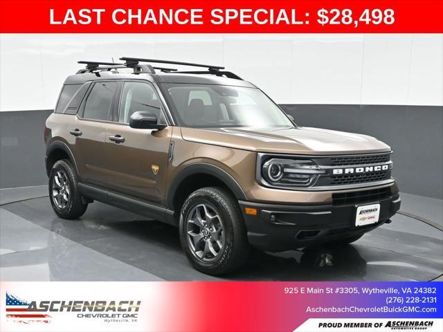2022 ford bronco sport badlands