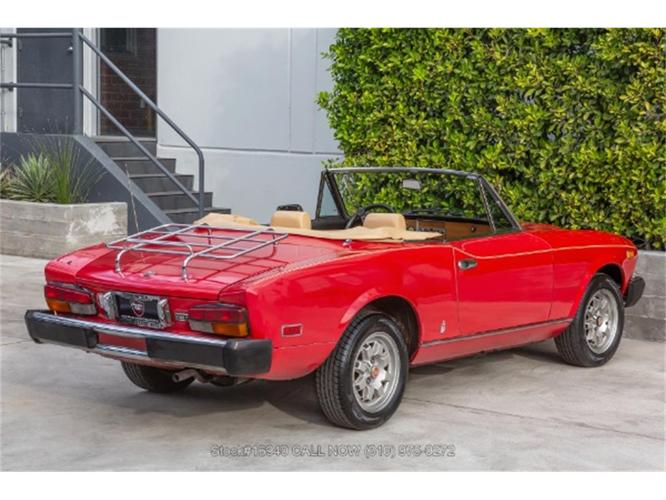 1979 fiat 124 spider 2000 in beverly hills, california