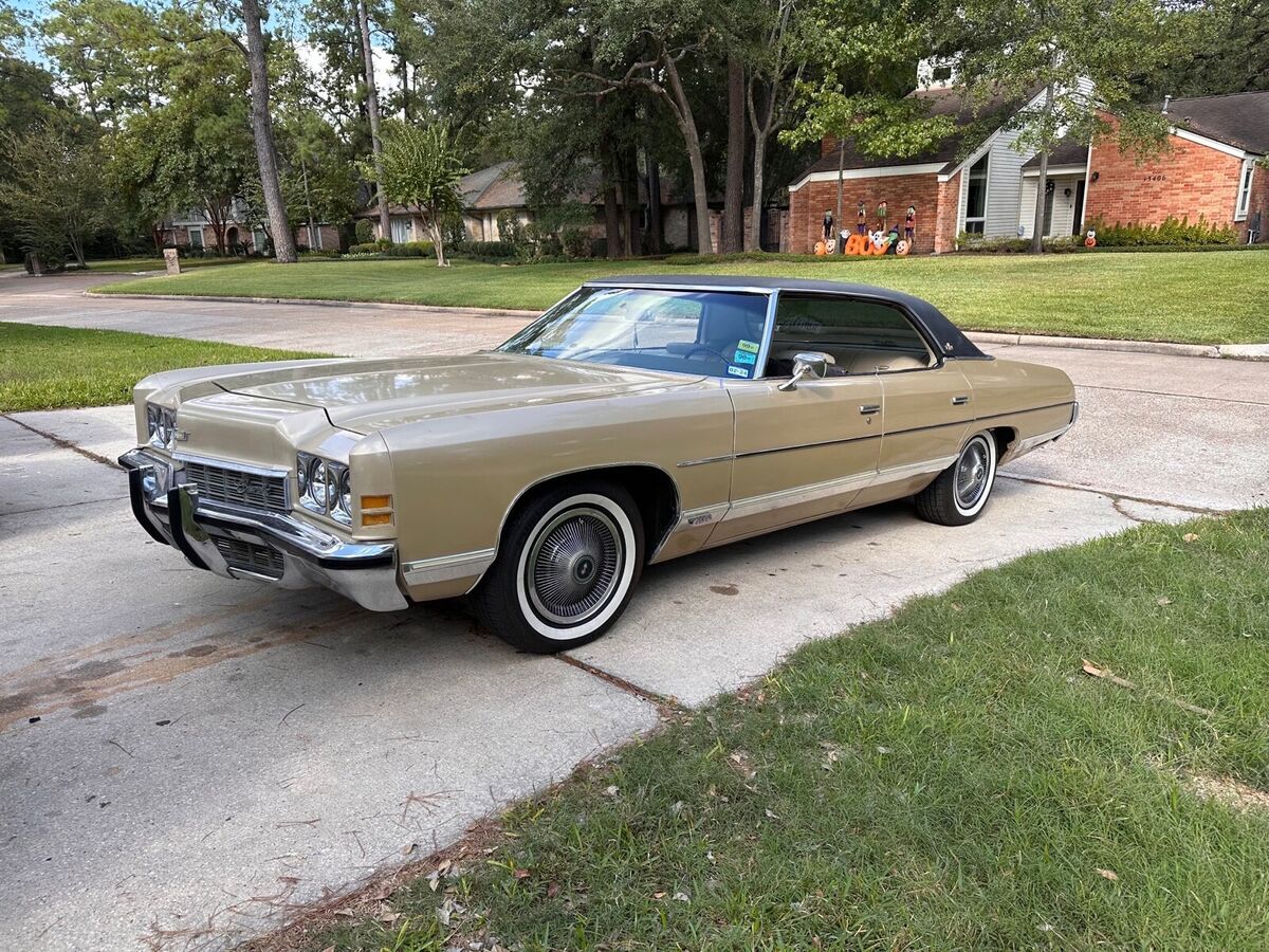 1972 chevrolet caprice brown rwd automatic caprice hardtop