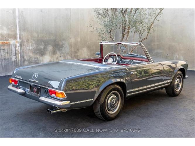 1966 mercedes-benz 230sl in beverly hills, california