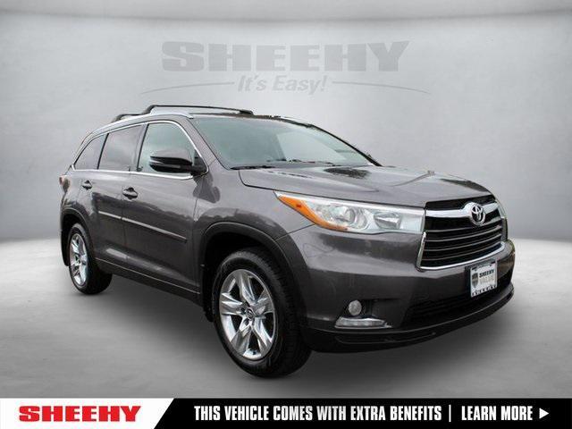 2016 toyota highlander limited
