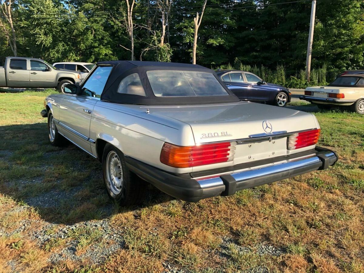 1981 mercedes-benz sl380 4 seater convertible excellent shape