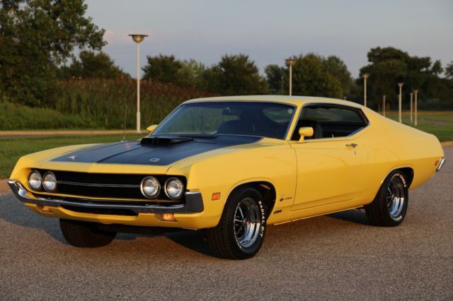 1970 ford torino 429 cobra #'s match 17k actual miles marti report no reserve