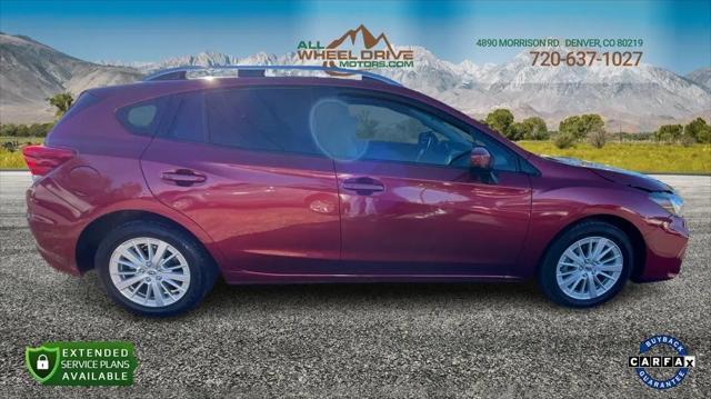 2018 subaru impreza 2.0i premium