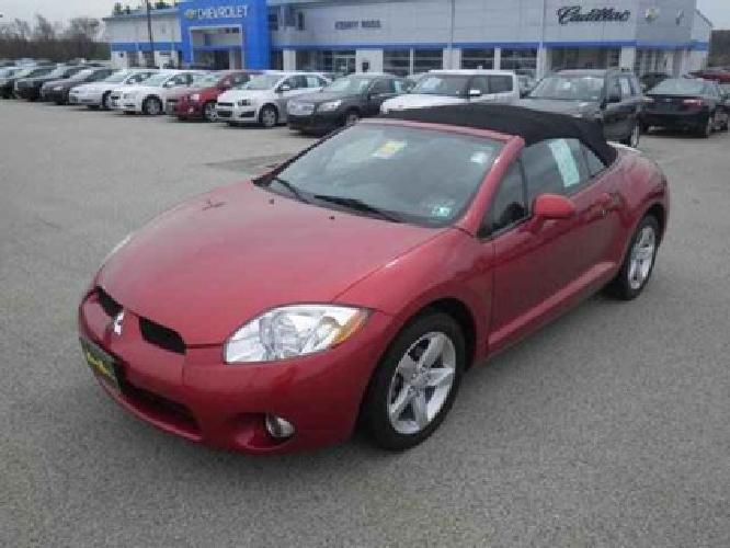 2008 mitsubishi eclipse 2dr spyder auto gs in irwin, pa
