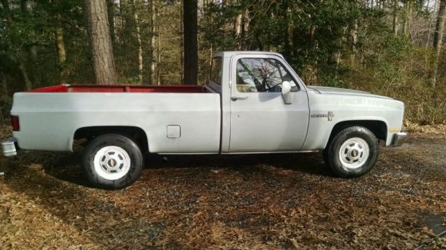 86 chevy custom deluxe c20 pickup truck
