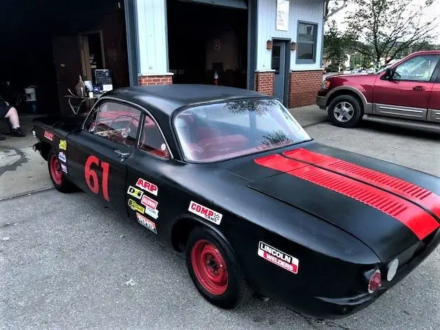1961 corvair coupe rust free low miles street legal racer cool look!!!!