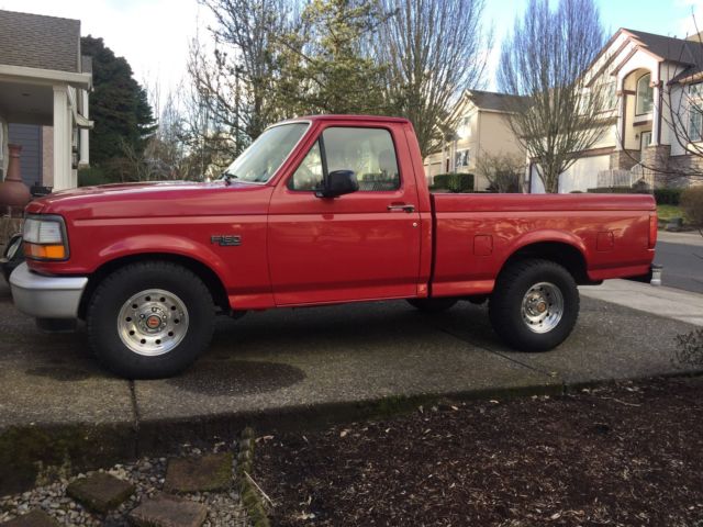1994 f150 xl shortbed 2wd 4.9l/5spd with less than 75000 driven miles by seniors
