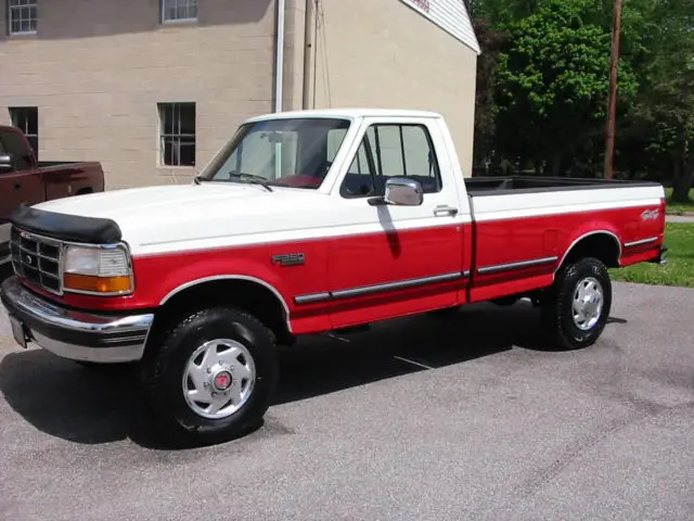 92 ford f250xlt 4wd 5 speed 7.3 idi international diesel 166k oregon rustfree
