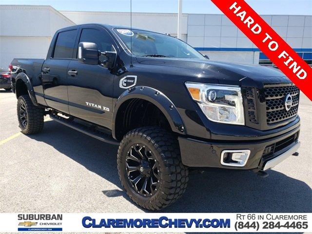 used 2017 nissan titan pro-4x claremore, ok 74017 for sale in claremore, oklahoma
