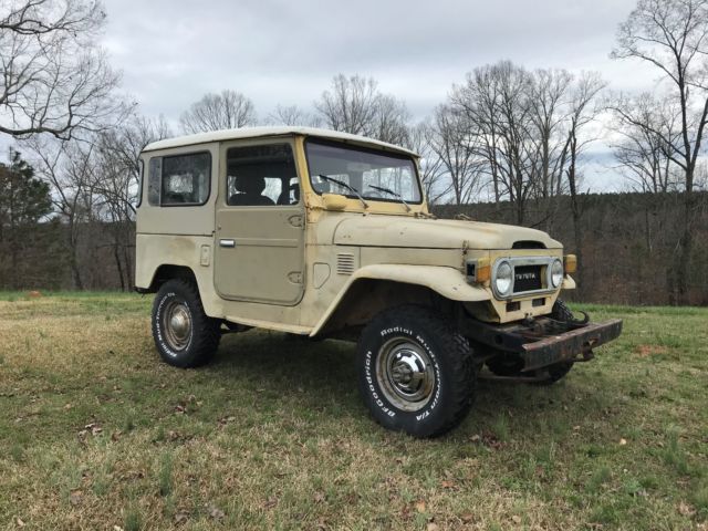 1975 toyota land cruiser fj40 runs drives stops - ready to drive or restore