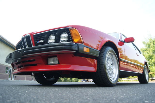 1987 bmw m6 36k mile concours level vehicle exceptional example fully sorted !!!