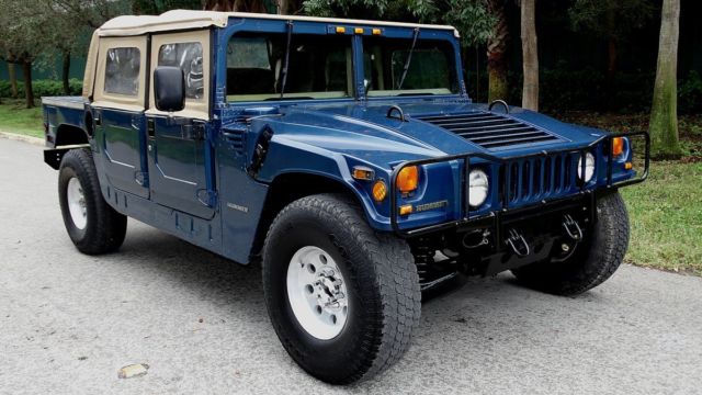 1994 hummer 1 super suv with 67,000 miles soft top wagon 6.2 diesel must see suv
