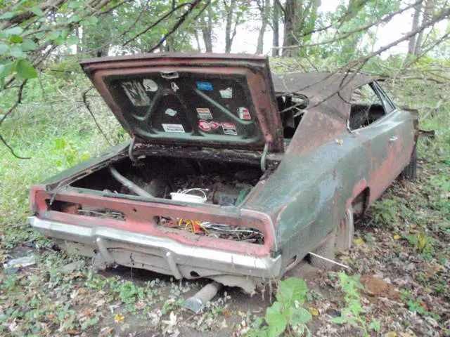 1969 dodge charger rt v8 4 speed big block 383 mopar dukes of hazzard barn find