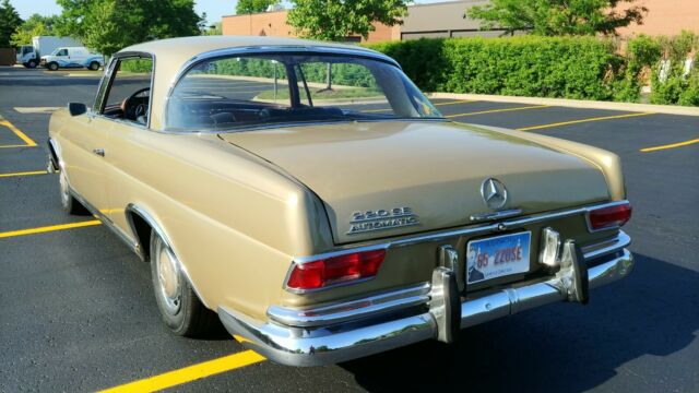 1965 mercedes benz 220se w111 sunroof coupe