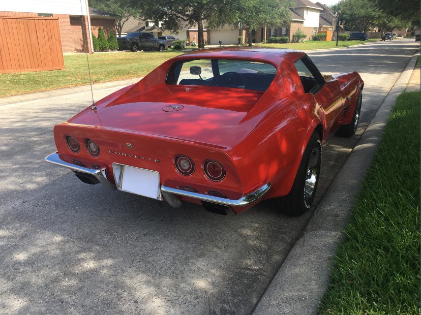 1970 chevrolet corvette coupe
