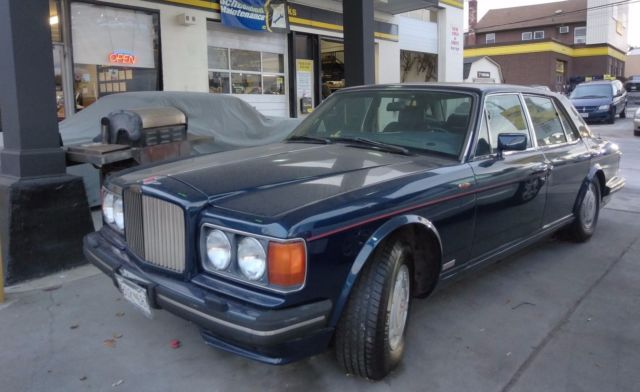 1990 bentley turbo r 4-door sedan runs and drives no reserve