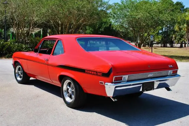 1969 chevrolet nova yenko tribute custom 396 v8 auto fully restored