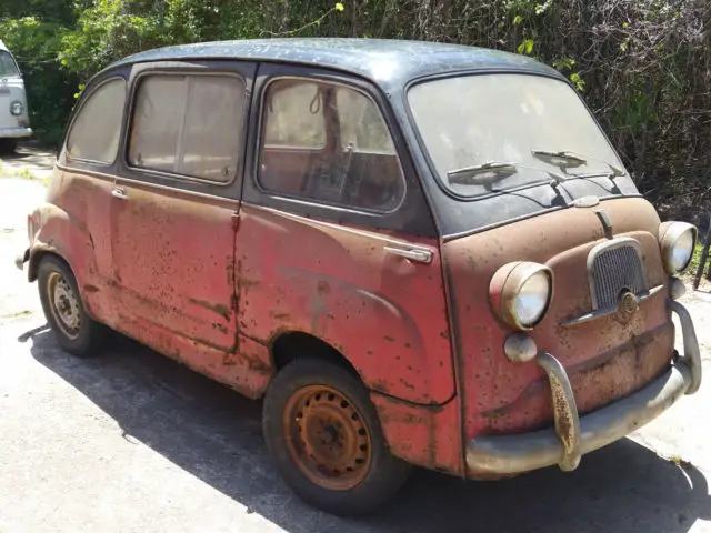 fiat multipla, very original and complete, barn find restoration project