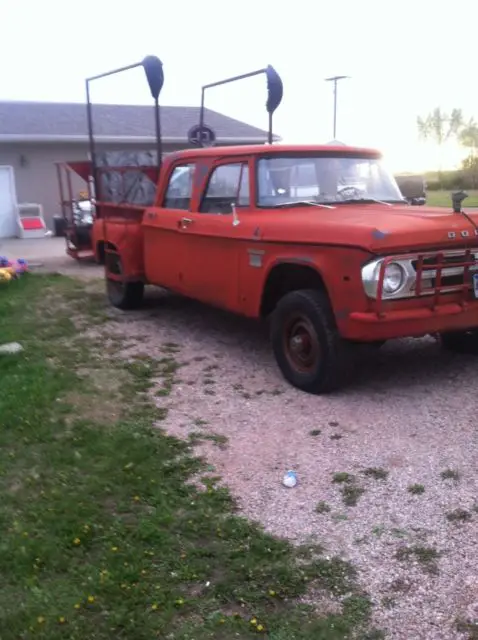 1970 dodge crew cab power wagon 4x4