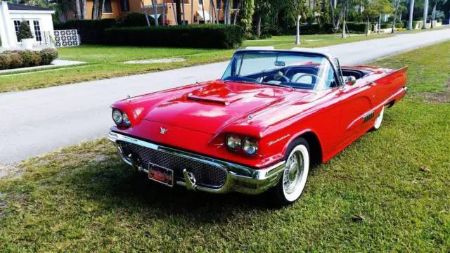 1958 ford thunderbird convertable