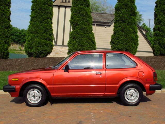1980 honda civic 1500 5-speed, 28,000 original miles. collector's condition
