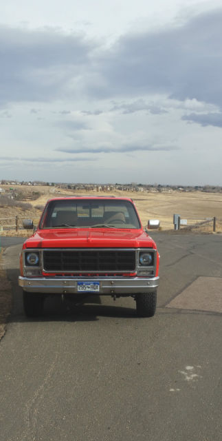 1979 chevy k10 in excellent condition